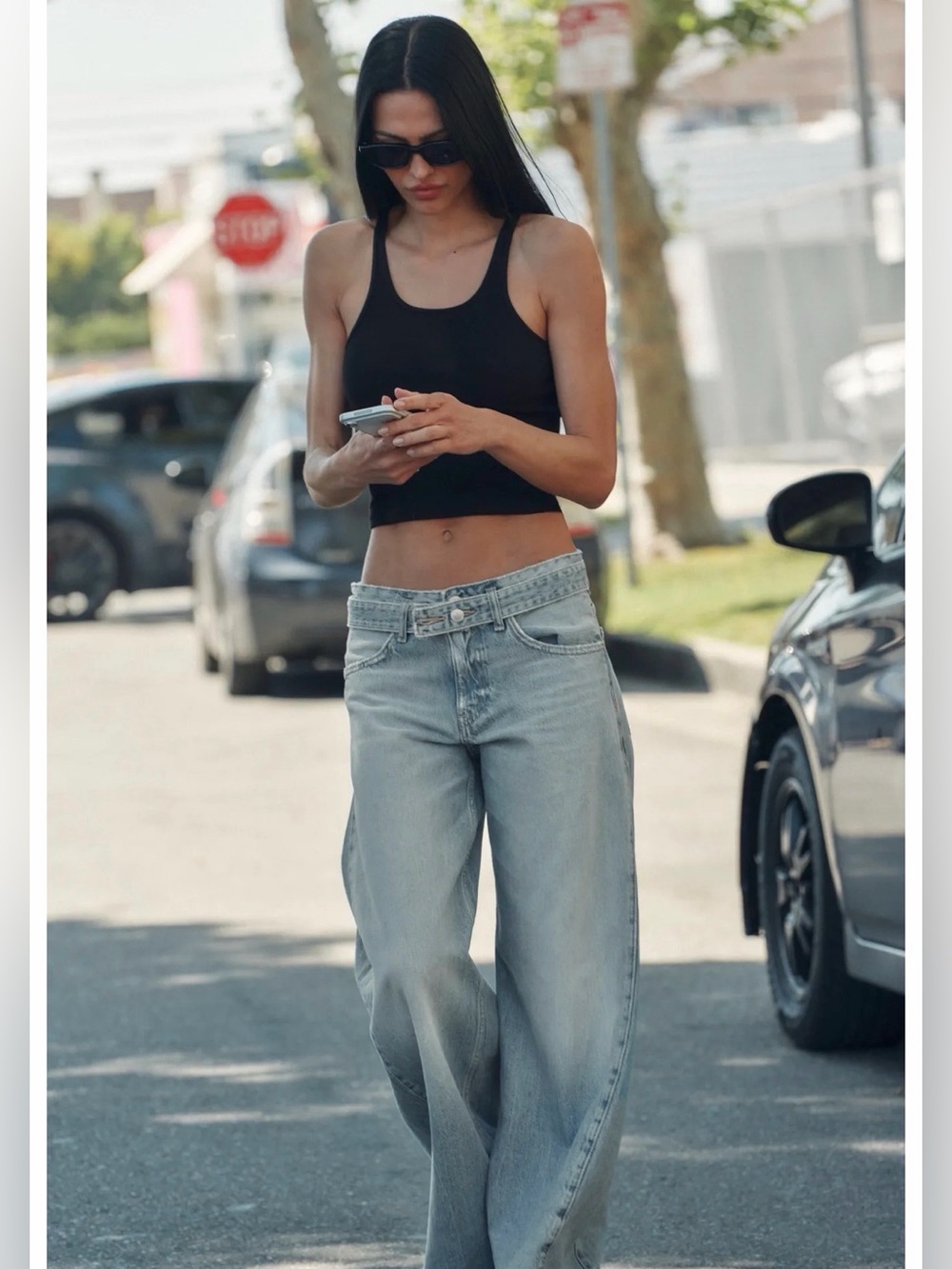 Zara wide jeans